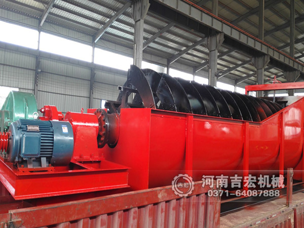 螺旋洗石機、移動輸送機發(fā)往東北